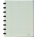 Atoma meetingbook, ft A5, zwart, gelijnd