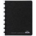 Atoma Meeting Book A5 Black 5mm Grid Card Cover