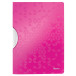 Leitz WOW chemise à pince ColorClip, ft A4, rose