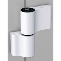 2-laags scharnier voor aluminium deur Turband 4 AT RAL9016 86 (41,5-44,5)/20mm met 48mm schroef / pce
