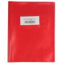Bronyl protège-cahiers ft 16,5 x 21 cm (cahier), rouge
