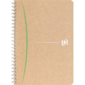 Oxford Touareg cahier à reliure spirale, 180 pages ft A5, ligné, couleurs assorties