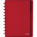 Atoma Trendy A4+ Notebook, 120 Pages, 5mm Grid, 6 Dividers and 5 Pockets, Assorted