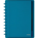Atoma Trendy schrift, ft A4 +, 120 bladzijden, gelijnd, met 6 tabbladen en 5 showtassen, in geassorteerde