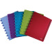 Atoma Trendy cahier, ft A5+, 120 pages, commercieel quadrillé, met 6 tabbladen, in couleurs assorties