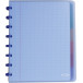 Atoma Trendy schrift, ft A5+, 120 bladzijden, commercieel geruit, met 6 tabbladen, in geassorteerde kleur