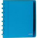 Atoma Trendy cahier, ft A5+, 120 pages, commercieel quadrillé, met 6 tabbladen, in couleurs assorties