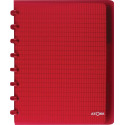 Atoma Trendy schrift, ft A5+, 120 bladzijden, commercieel geruit, met 6 tabbladen, in geassorteerde kleur