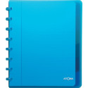 Atoma Trendy schrift, ft A5+, 120 bladzijden, gelijnd, met 6 tabbladen, in geassorteerde kleuren