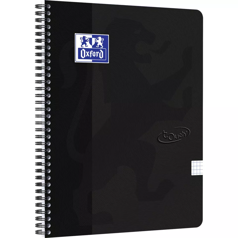 Oxford Touch Spiral Notebook A4 140...