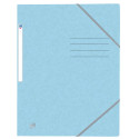 Oxford Top File+ elastomap, voor ft A4, pastelblauw