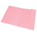 Oxford Top File+ farde à rabats, pour ft A4, rose pastel