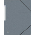 Oxford Top File+ Corner Folder A4 Grey