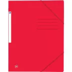 Oxford Top File+ farde à rabats, pour ft A4, rouge