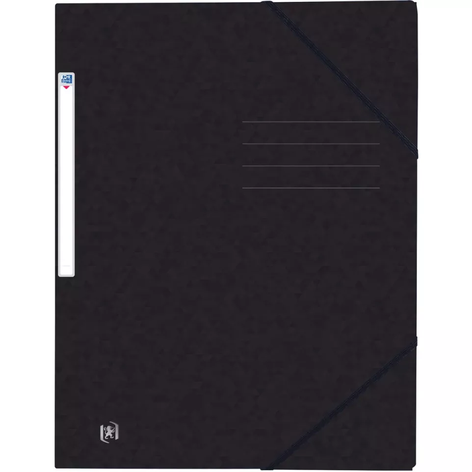 Oxford Top File+ Elasticated 3-Flap...