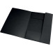 Oxford Top File+ Elasticated 3-Flap Folder A4 Black