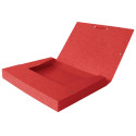 Elba elastobox Oxford Top File+ rug van 4 cm, rood
