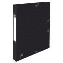 Elba boîte de classement Oxford Top File+ dos de 2,5 cm, noir