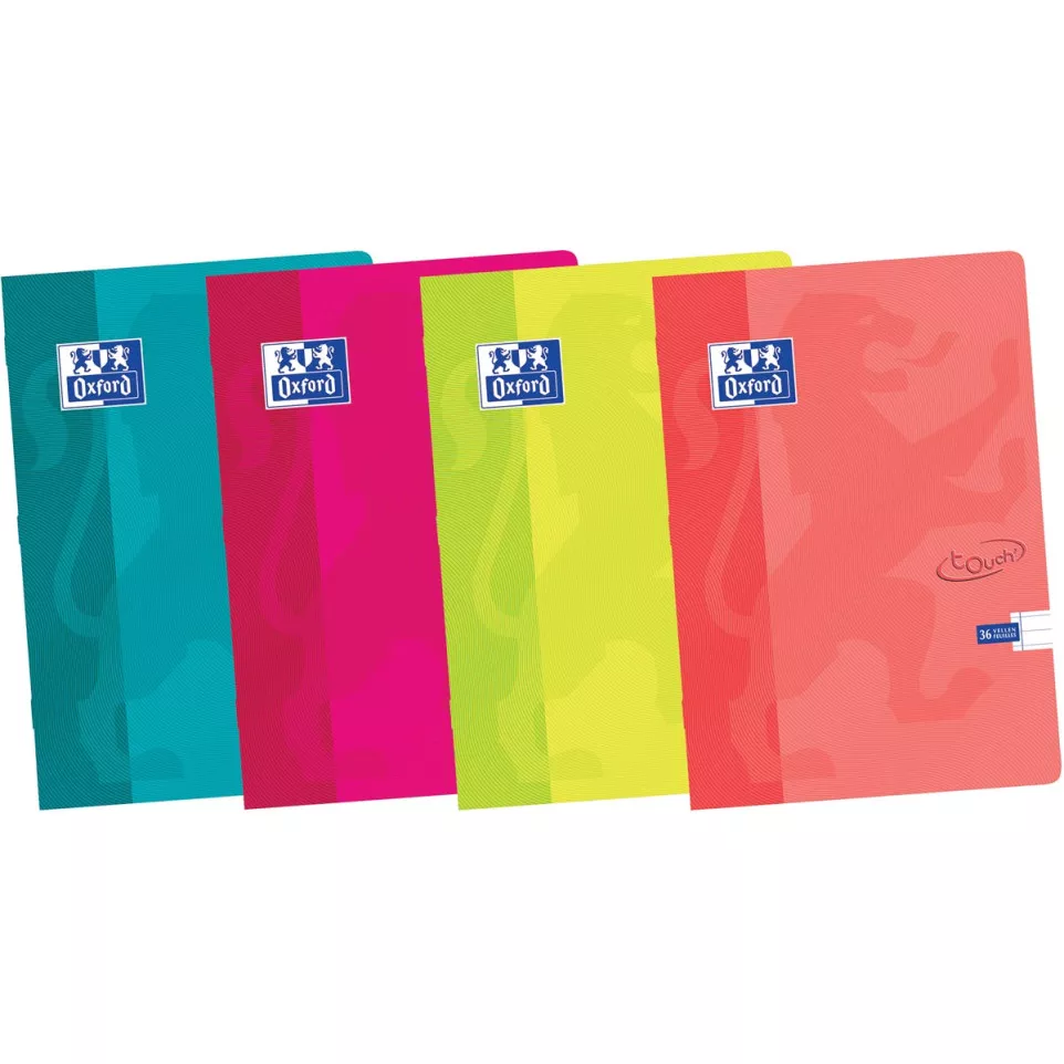 Oxford Touch A4 Ruled Notebook 36...