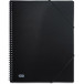 Elba Urban Spiral Display Book A4 40 Pockets with Elastic Black