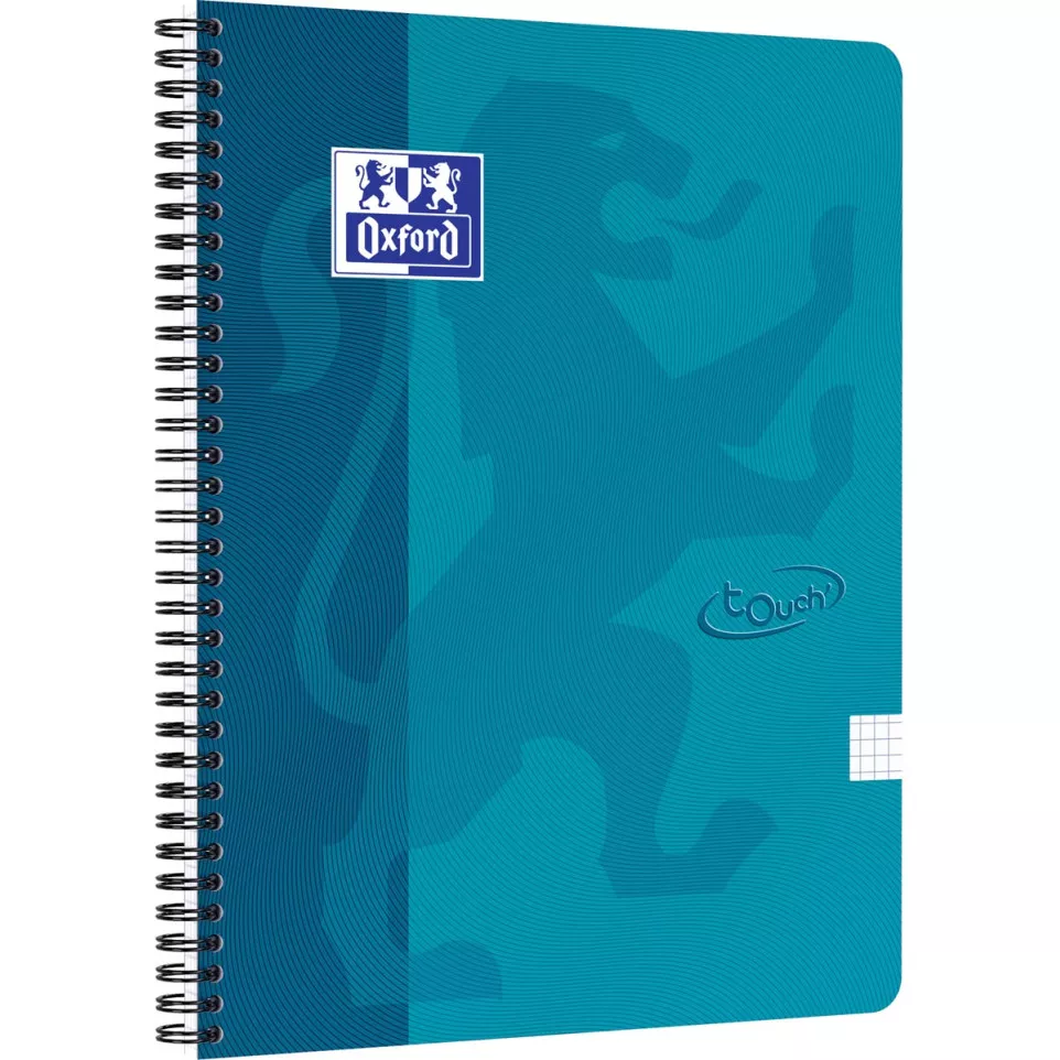 Oxford Touch Spiral Notebook, A4, 140...