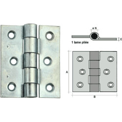 HGD Latch No.22 74.25 x 66 x 15mm-2.75" per piece