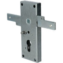 Serrure pour porte de garage à verrouillage horizontal / pce