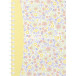 Oxford Floral softcover spiraalschrift, ft A6, 50 vel, geruit 5 mm, 4 geassorteerde designs