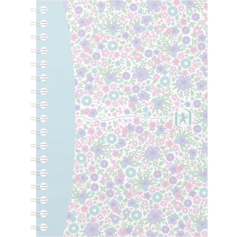 Oxford Floral Softcover Spiral...