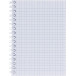 Oxford Floral softcover spiraalschrift, ft A6, 50 vel, geruit 5 mm, 4 geassorteerde designs
