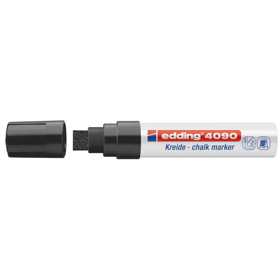 Edding 4090 Chalk Marker Black