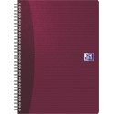 Oxford Office Essentials spiraalschrift, 180 bladzijden, ft 17,6 × 25 cm (B5), 90 vel, gelijnd, geassorte