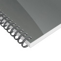 Oxford Office Essentials spiraalschrift, 180 bladzijden, ft 17,6 × 25 cm (B5), 90 vel, geruit 5 mm, geass