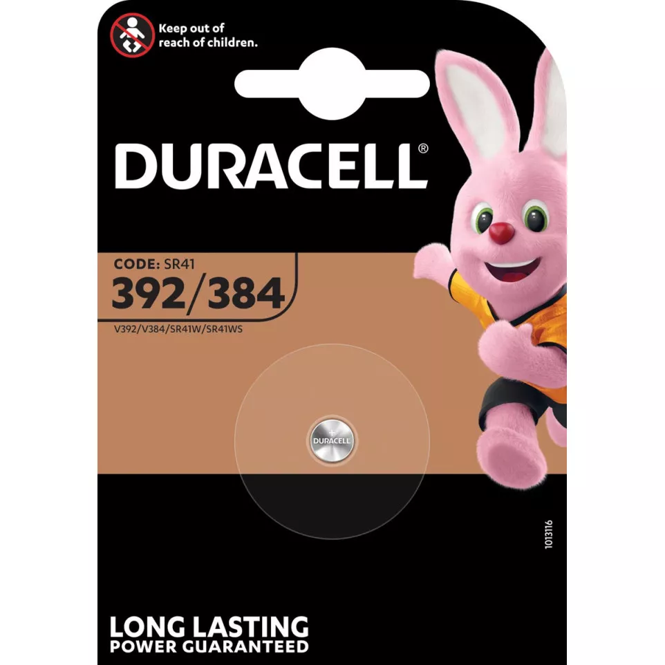 Duracell piles bouton 392/384, sous...