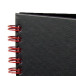 Oxford BLACK N' RED spiraalblok karton, 140 bladzijden ft A4, gelijnd