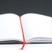 Oxford BLACK N' RED cahier rembordé, 192 pages, ft A4, ligné