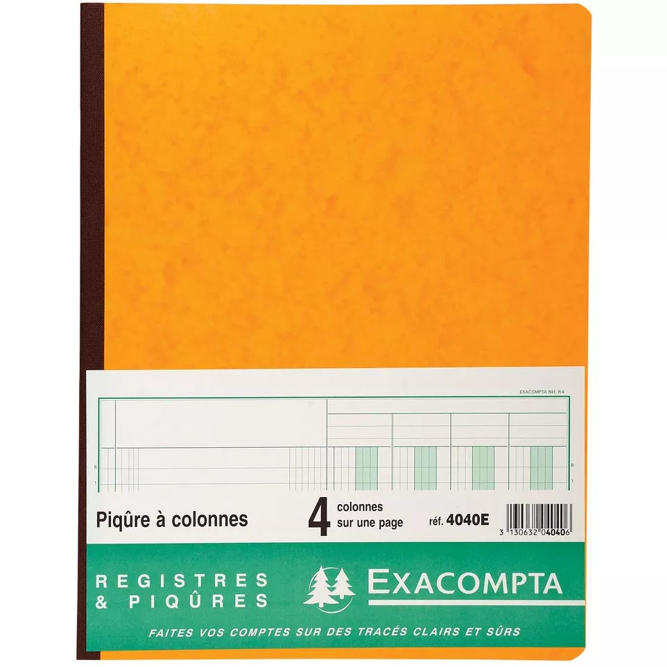 Exacompta registres, ft 32 x 25 cm, 4...