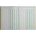 Exacompta registres, ft 32 x 25 cm, 4 colonnes sur 1 page, 31 lignes, 80 pages