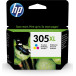 HP 305XL High Yield Tri-color Original Ink Cartridge 3YM63AE Approx. 200 Pages