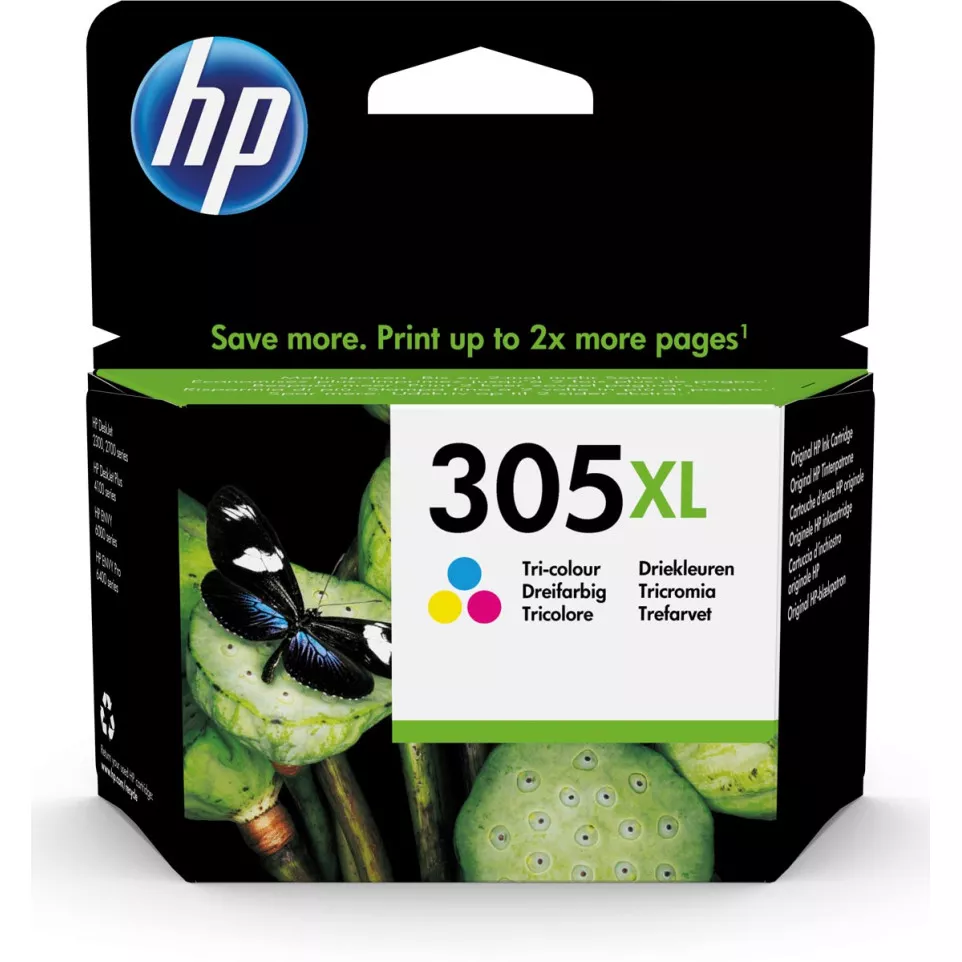 HP 305XL High Yield Tri-color...