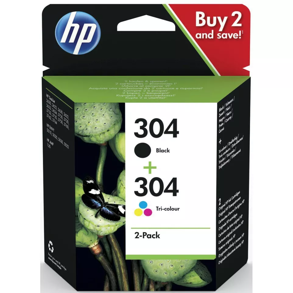 HP inktcartridge 304, 100-120...