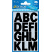 Avery Dennison Weatherproof Large A-Z Letter Labels, 2 Sheets, Black