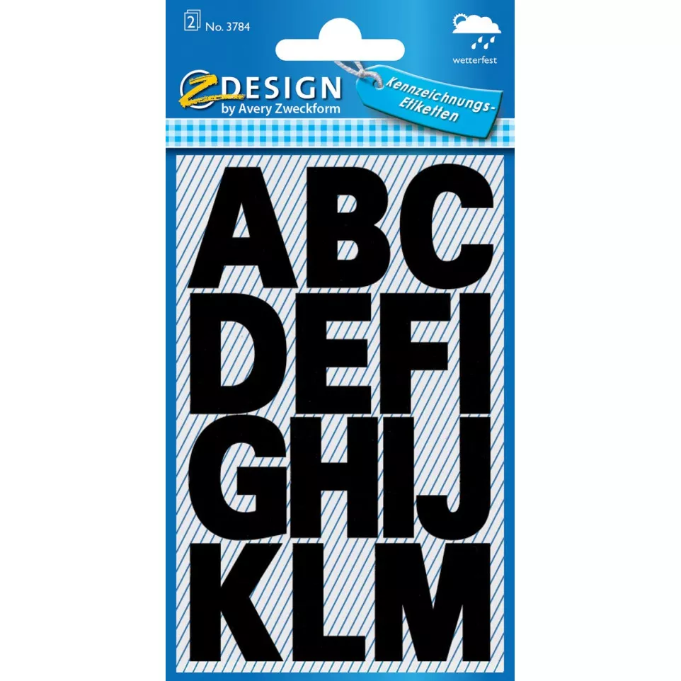 Avery Dennison Weatherproof Large A-Z...
