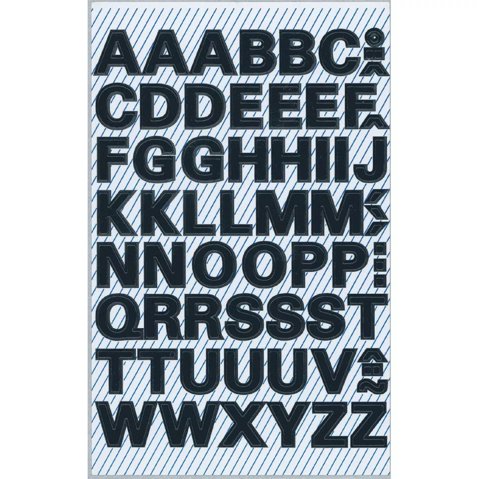 Avery Etiketten, letters A-Z, 2 blad,...