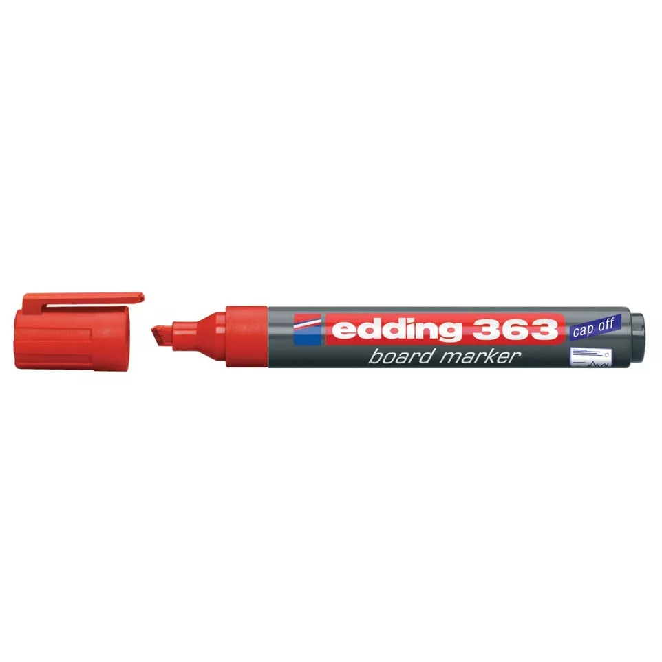 edding 363 Whiteboard Marker Red