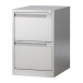 Bisley classeur dossiers, ft 71,1 x 47 x 62,2 cm (h x l x p), 2 tiroirs, gris