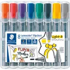 Staedtler Lumocolor Whiteboard Markers Assorted Colors Set of 8