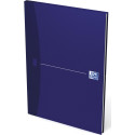 Oxford Office Essentials schrift, harde kaft, 192 bladzijden, gelijnd, ft A4, original blue