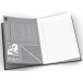 Oxford Office Essentials Notebook, Hardcover, 192 Lined Pages, A4 Size, Original Blue