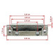 Replacement central strike block for GU Secury multipoint lock / pc